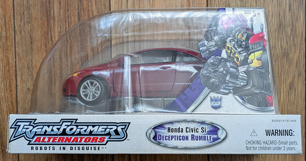 Transformers Alternators "Rumble" - BRAND NEW, SEALED
