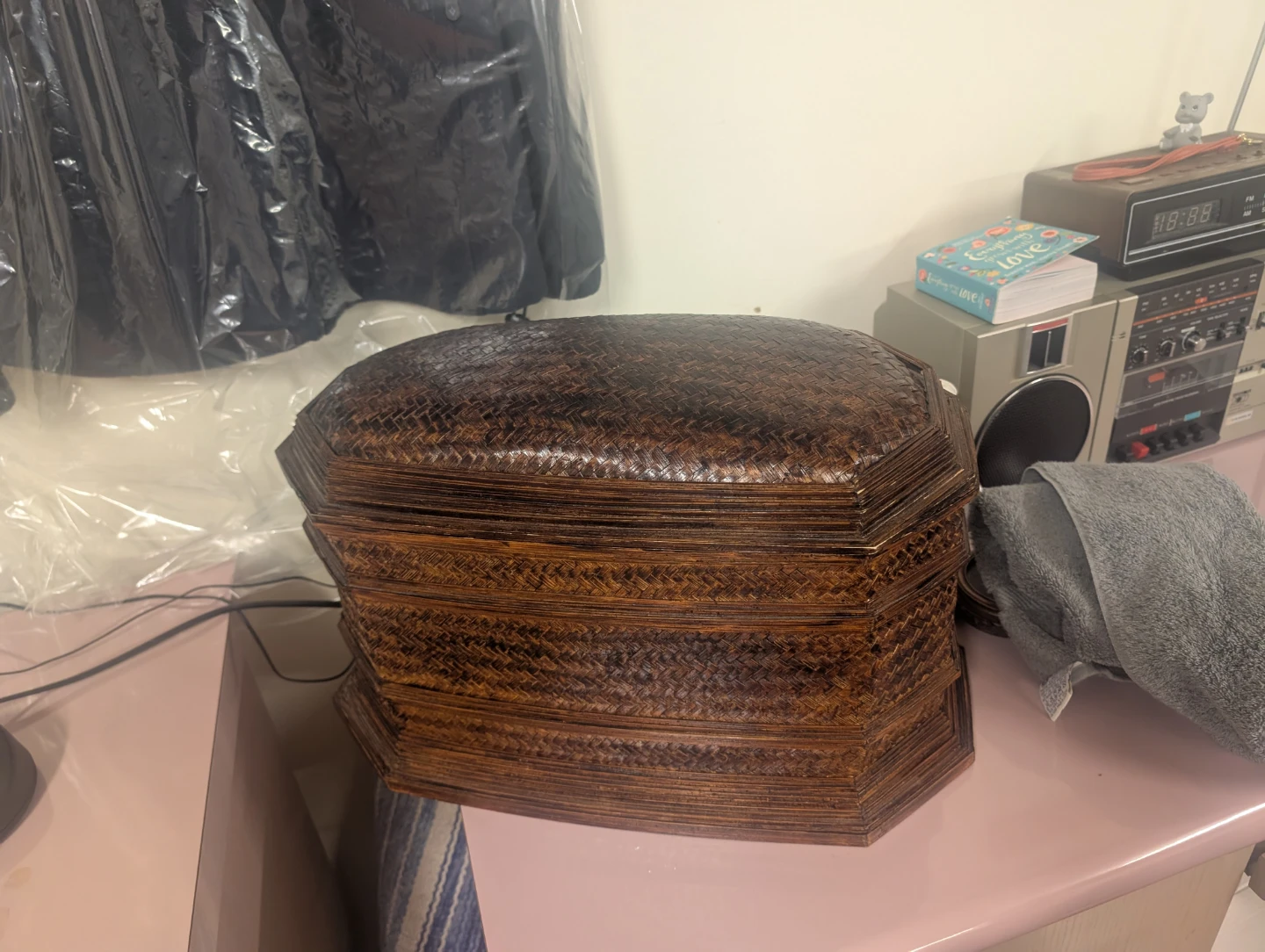 Woven Basket Set with Tray - photo 4