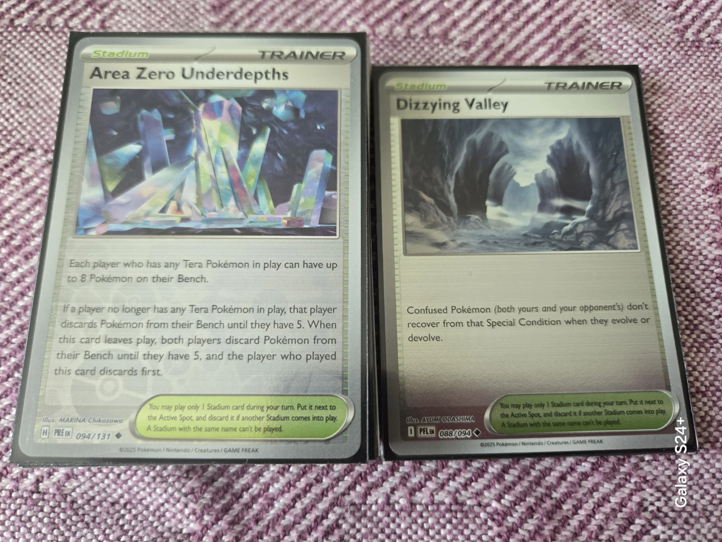 Pokemon Trading Card Game Stadium Cards