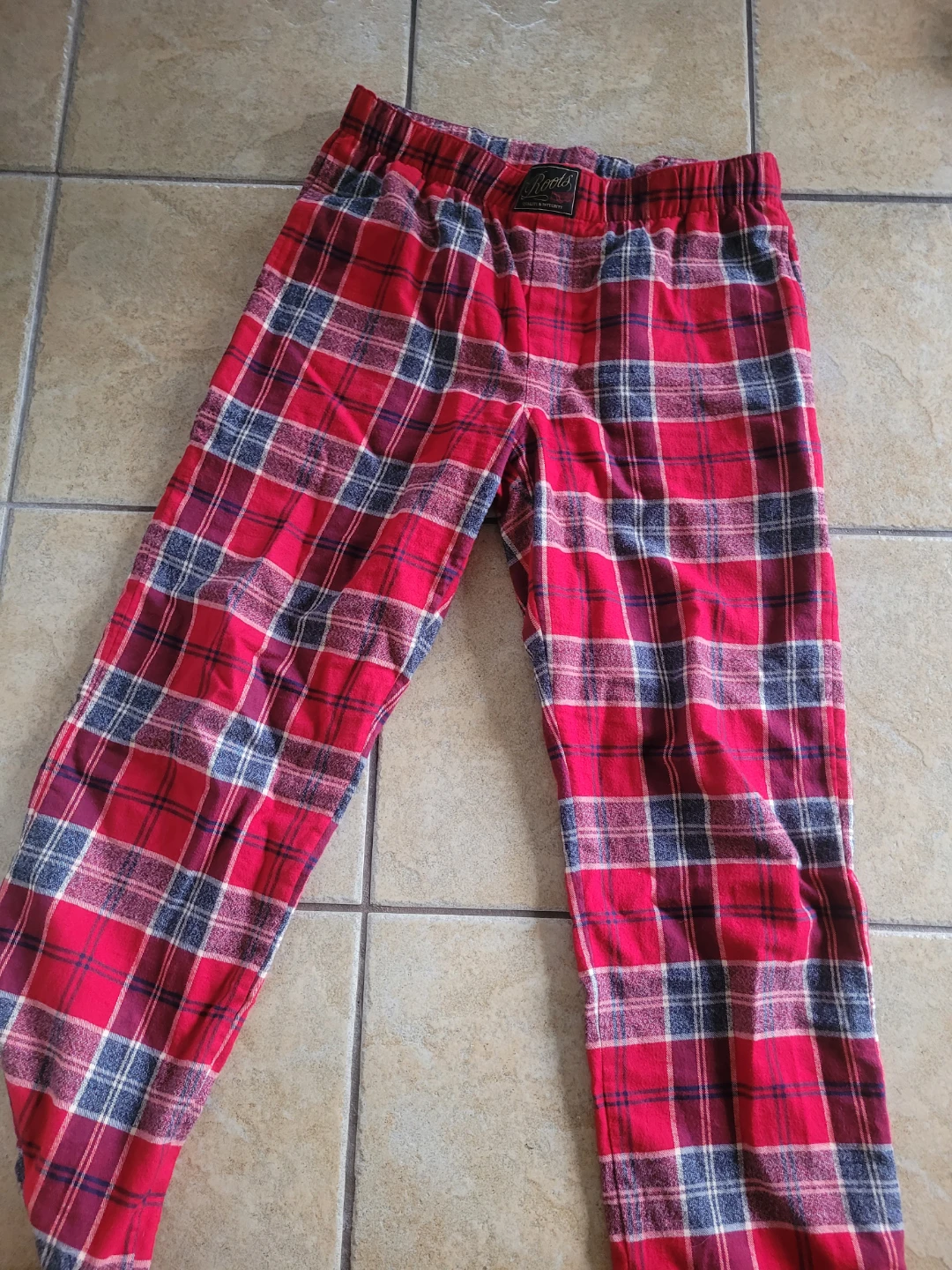 Roots Plaid Lounge Pants Size M/M