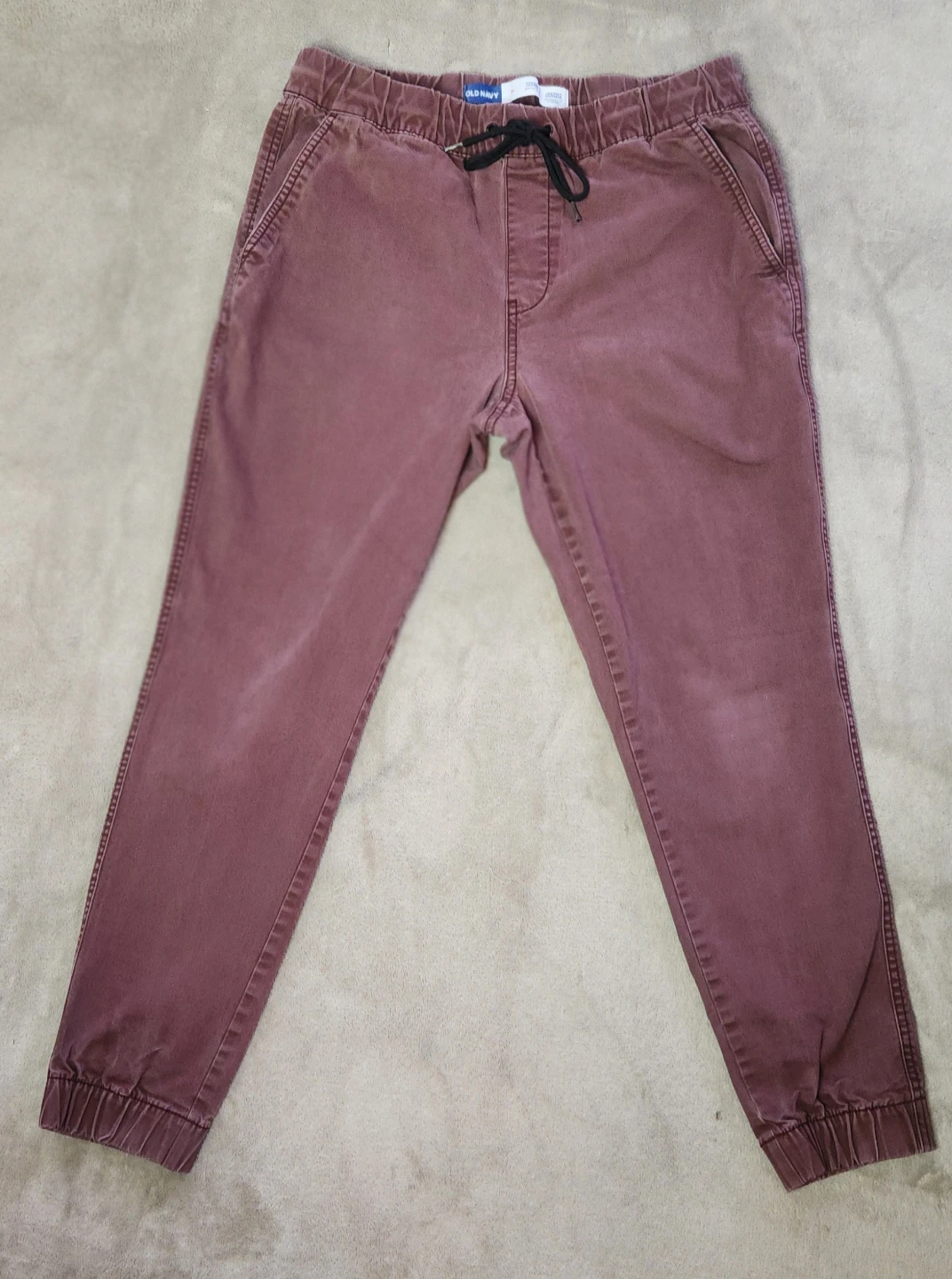 Old Navy Burgandy Jogger Pants