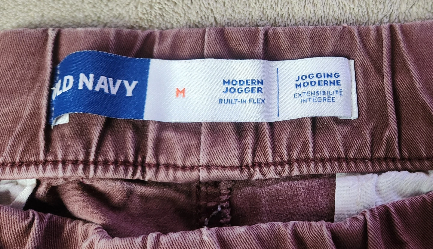 Old Navy Burgandy Jogger Pants - photo 3