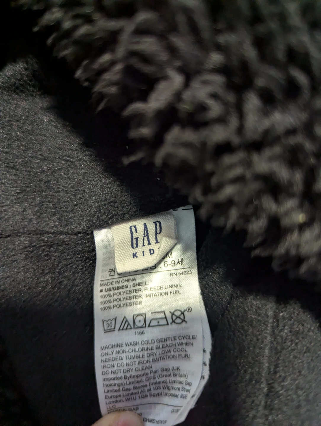 Gap Kids Trapper Hat - Red/Black Plaid 🏆 - photo 3