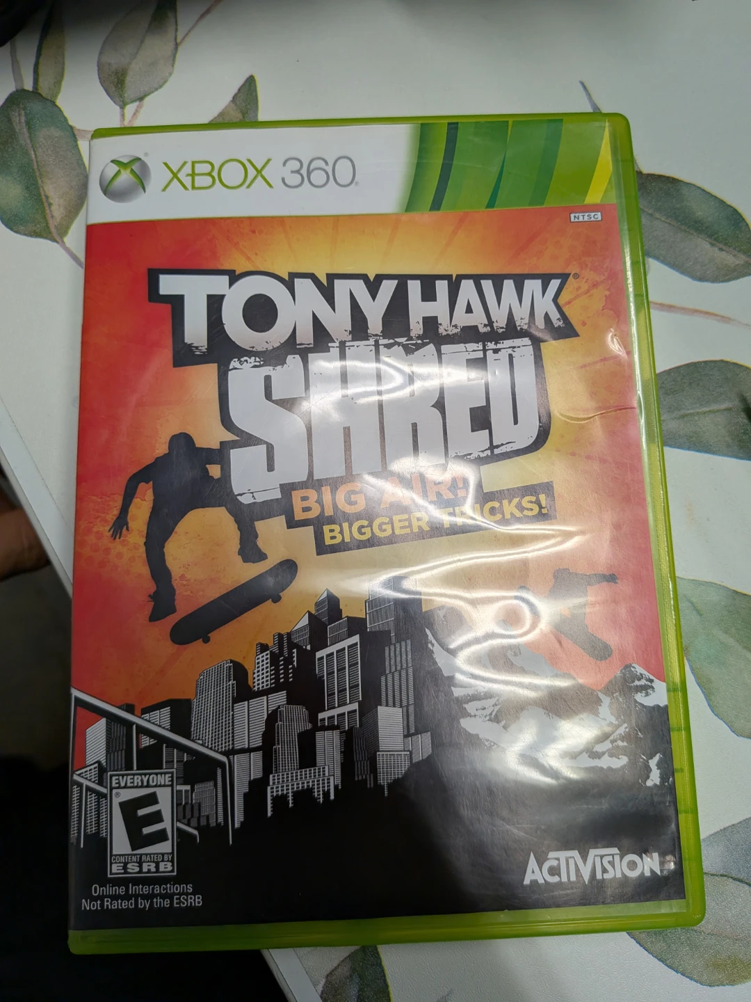 Tony Hawk Shred Video Game for Xbox 360