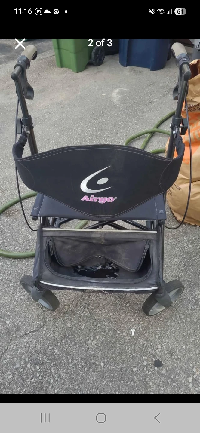 Airgo Excursion Rollator Walker