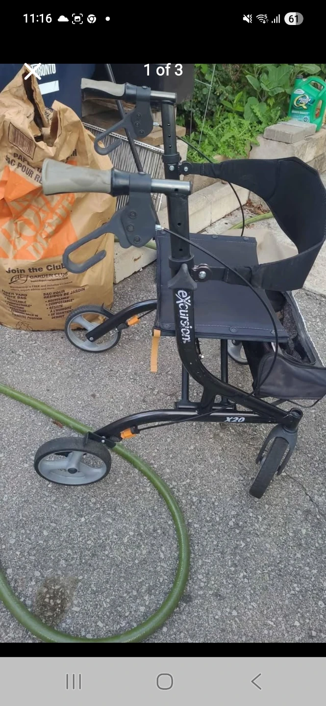 Airgo Excursion Rollator Walker - photo 3