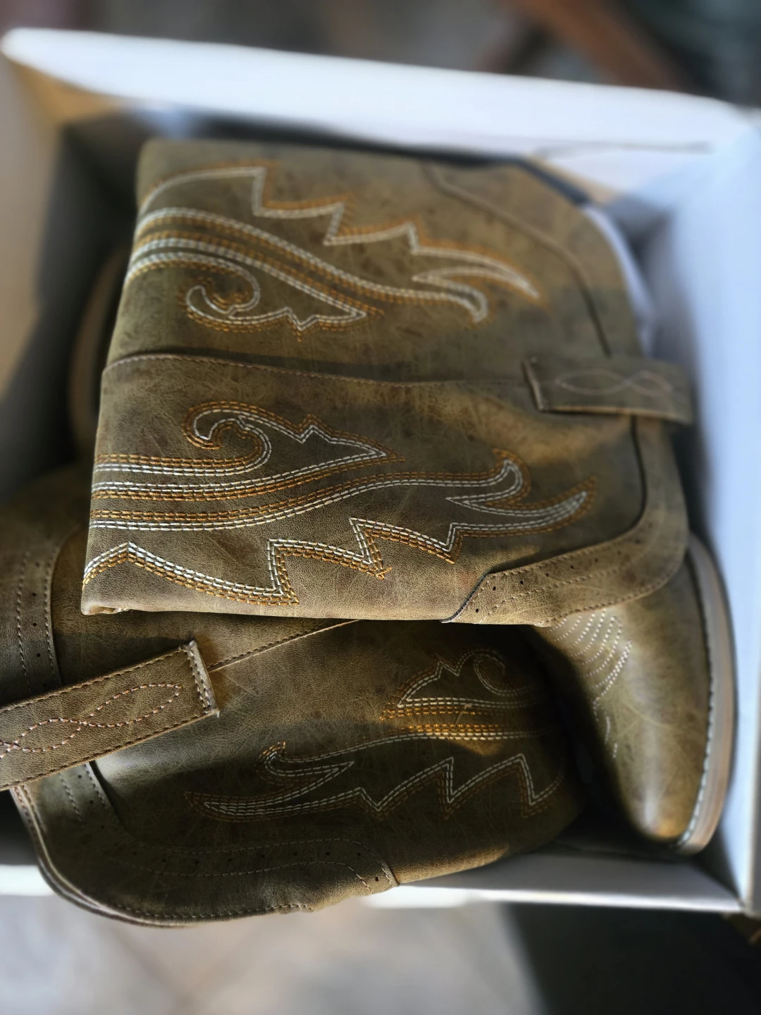 Tan Western Boots - Women's Size 8 - photo 2