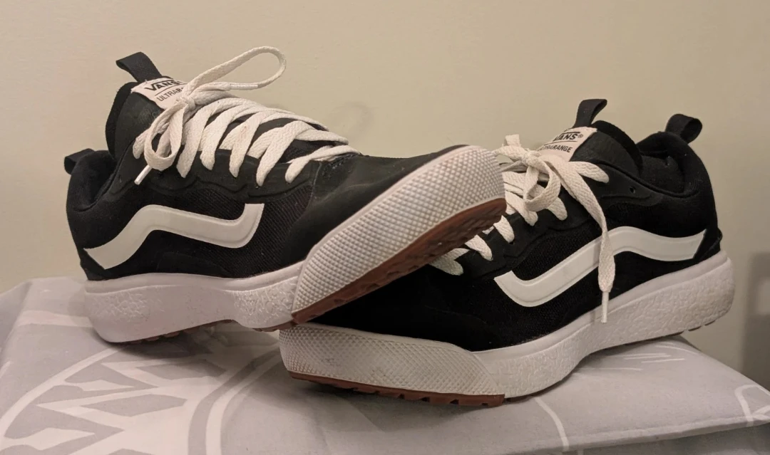 Black Vans Ultrarange Shoes Men's 10.5