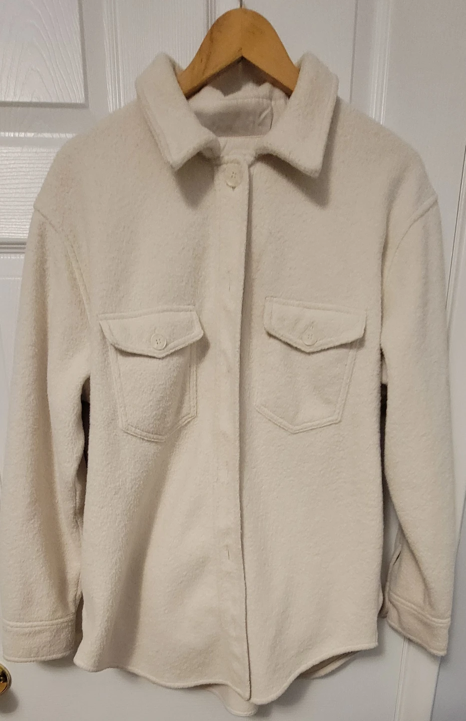 Joie Cream Shacket XL/TG 🏆