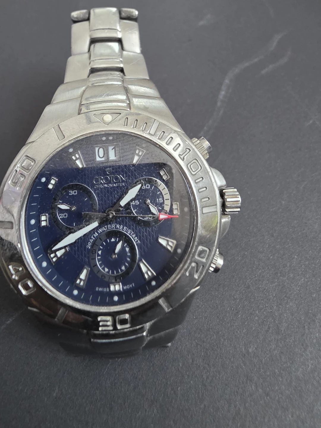Croton Chronograph Water Resistant Watch