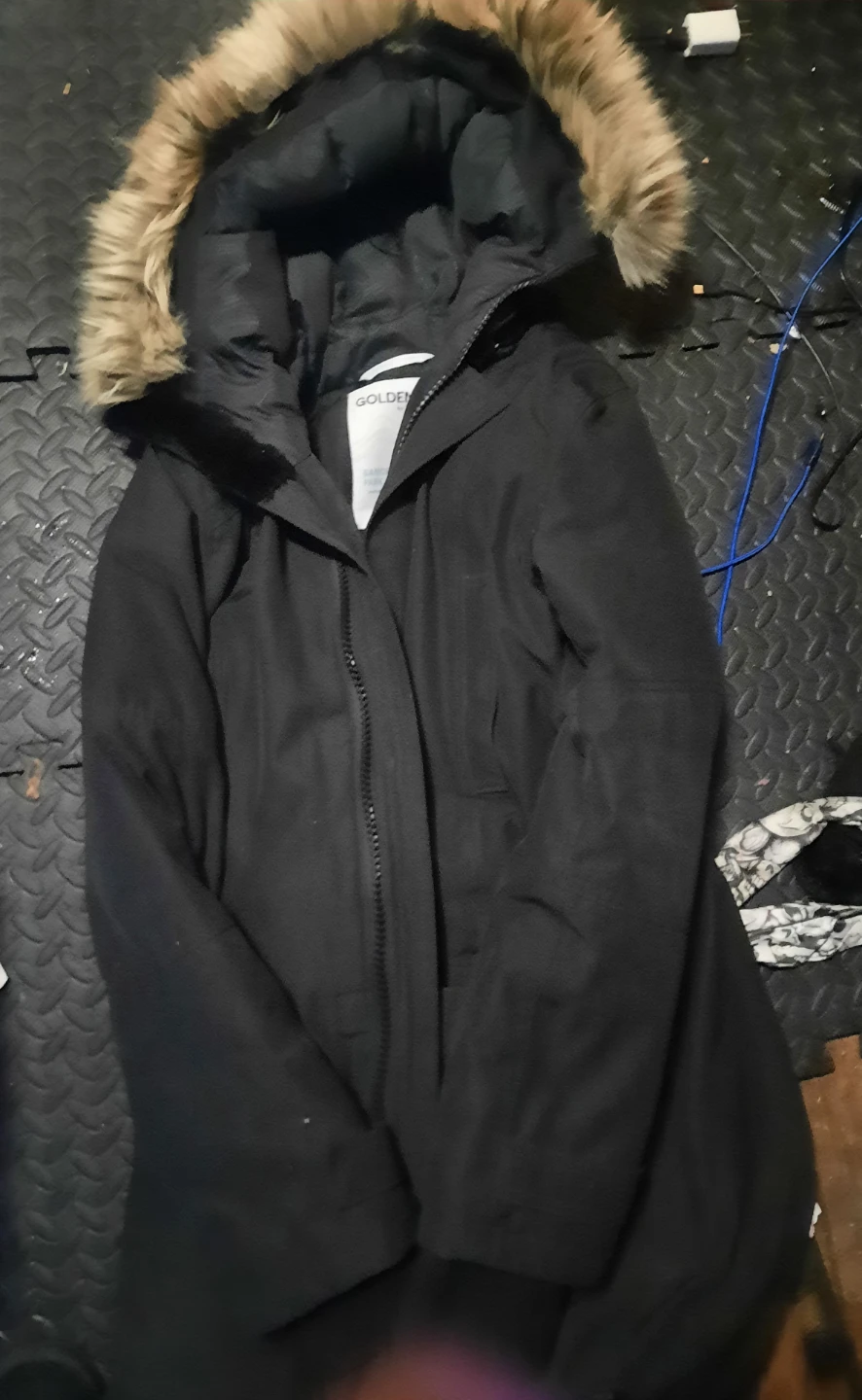 TNA Golden West Parka - Black