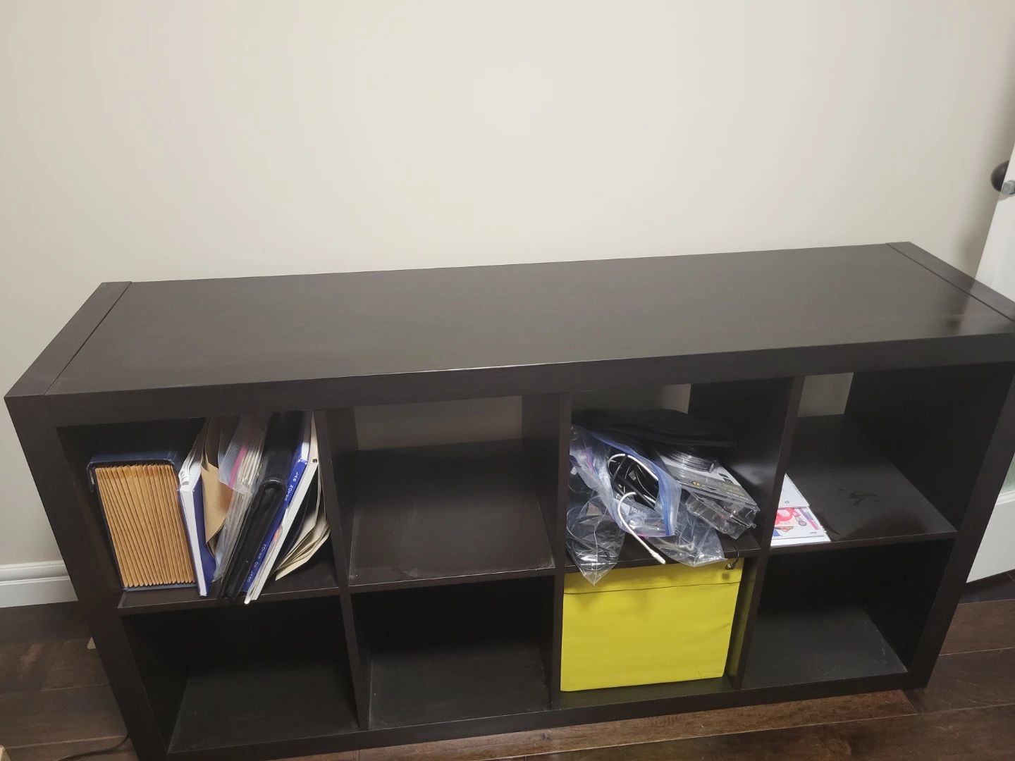 Dark Brown Cube Storage Unit