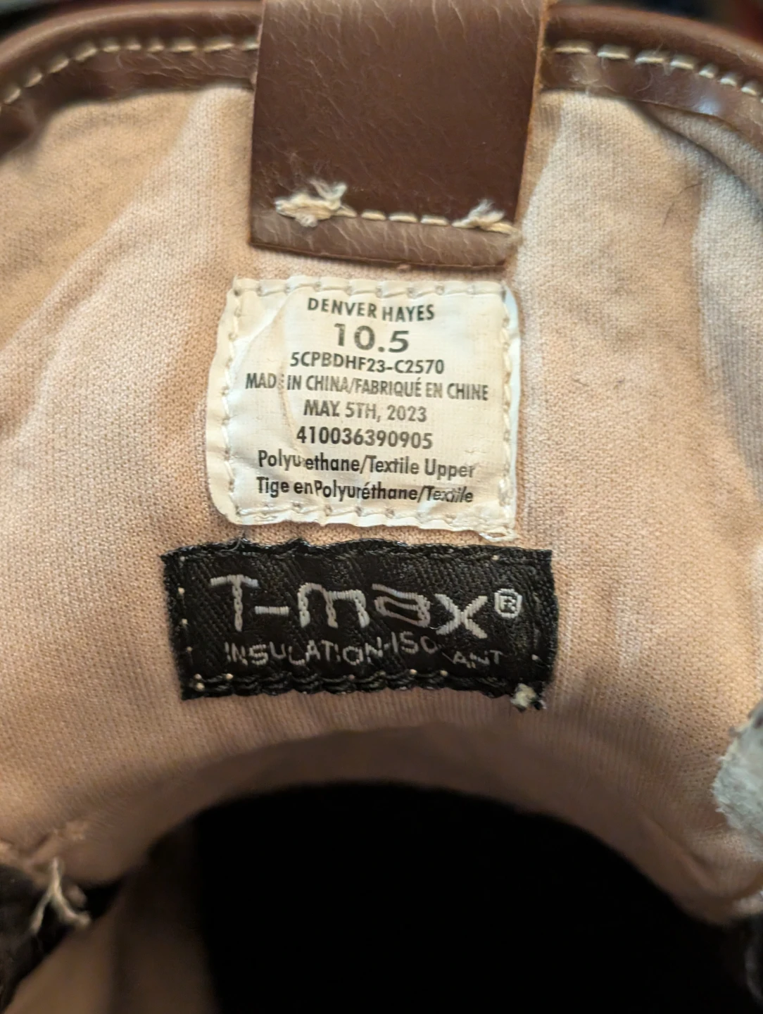 Denver Hayes Men's Brown Shoes Size 10.5 - photo 5