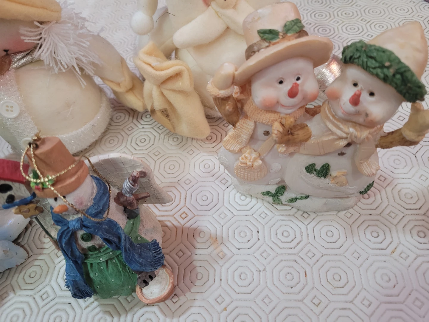 Assorted Christmas Snowman Figurines - photo 2