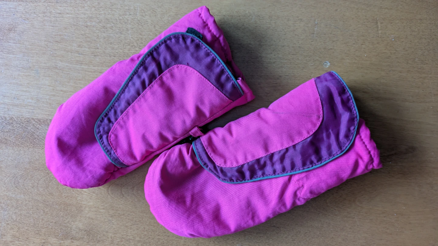 Infant Pink Mittens
