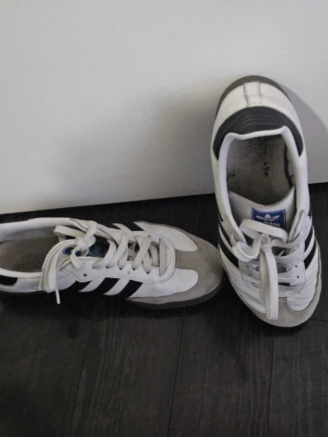 White Adidas Samba  Sneakers/ Asics/ Nike