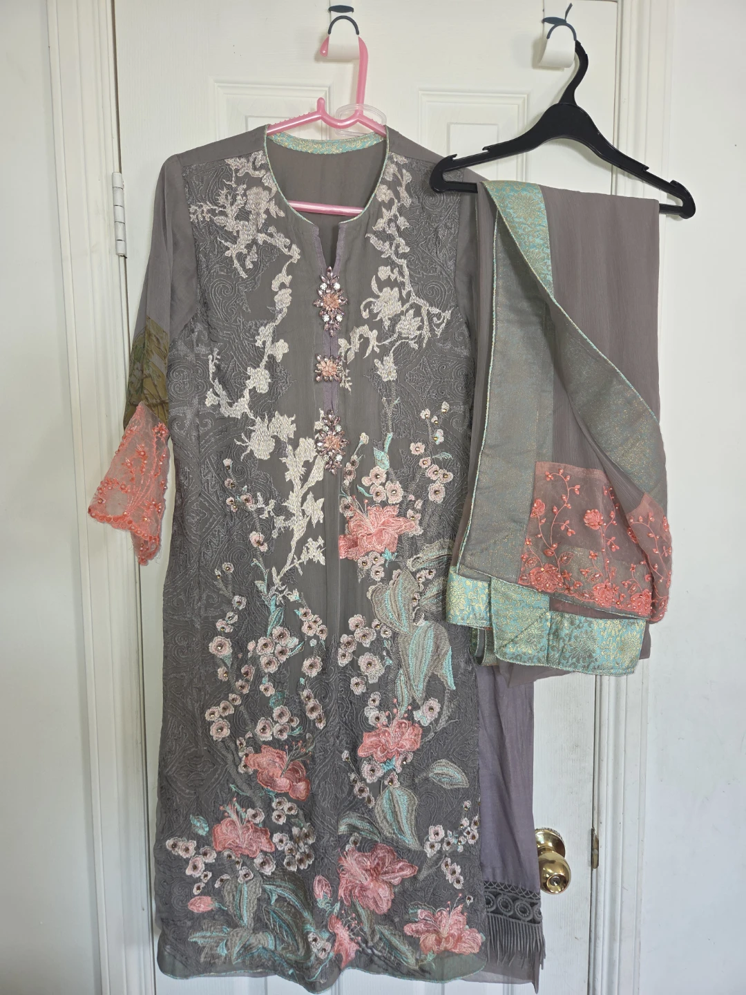 Embroidered suits