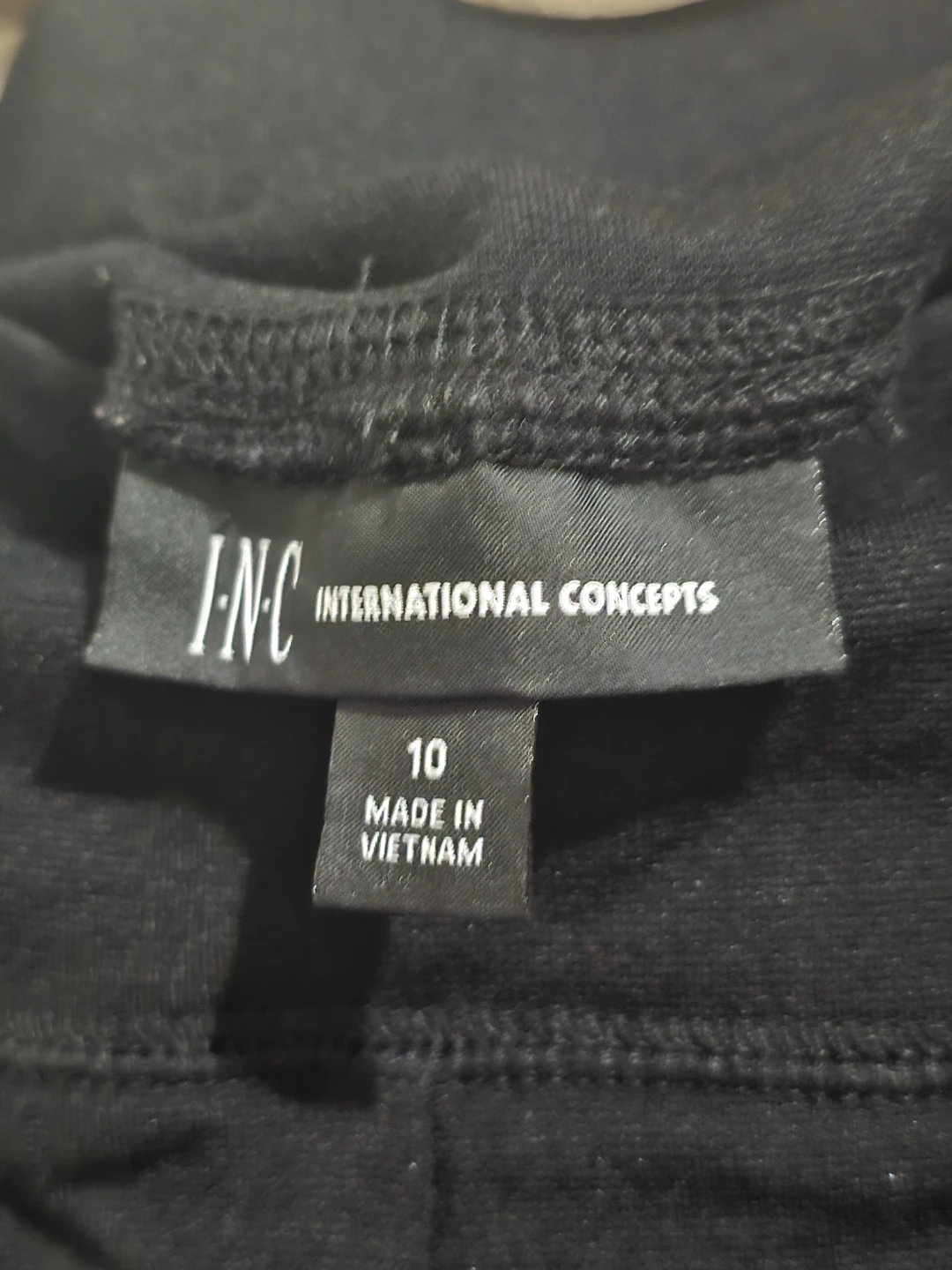 INC International Concepts Black Pants Size 10 - photo 5