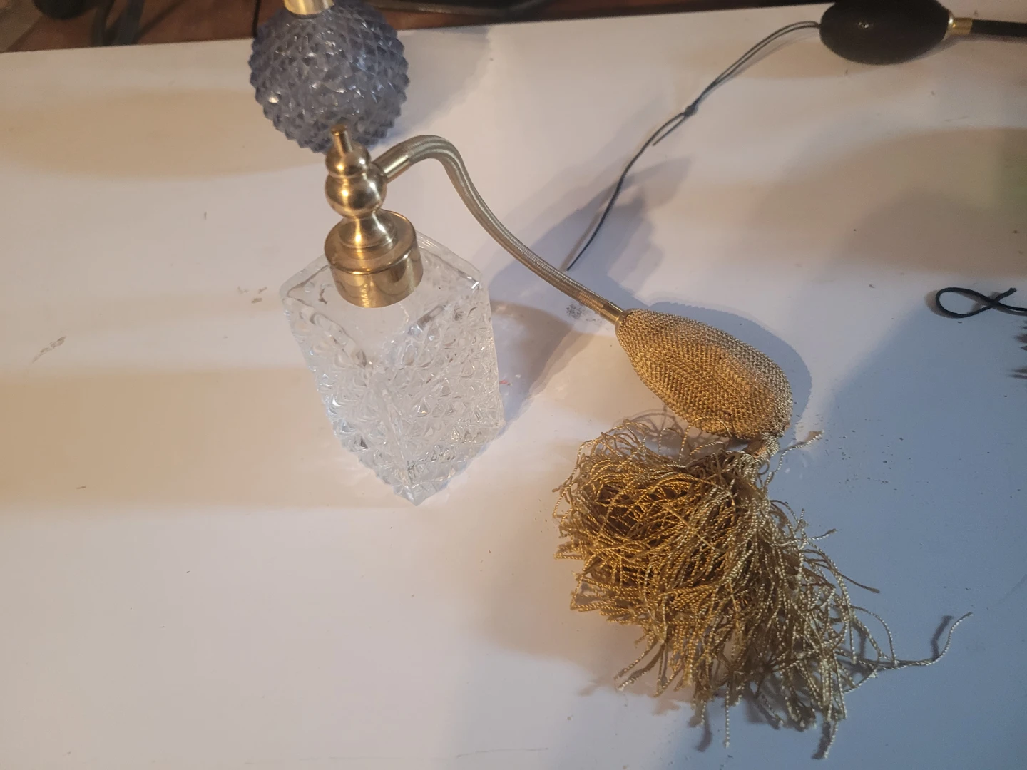 Vintage Perfume Atomizer Bottles with Bulbs (Set of 4) - photo 5