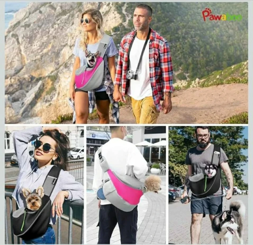 Dog Shoulder Bag, Portable Pet Bag with Adjustable... - photo 3