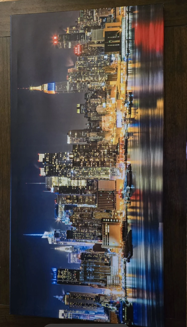 New York City Skyline Canvas Wall Art