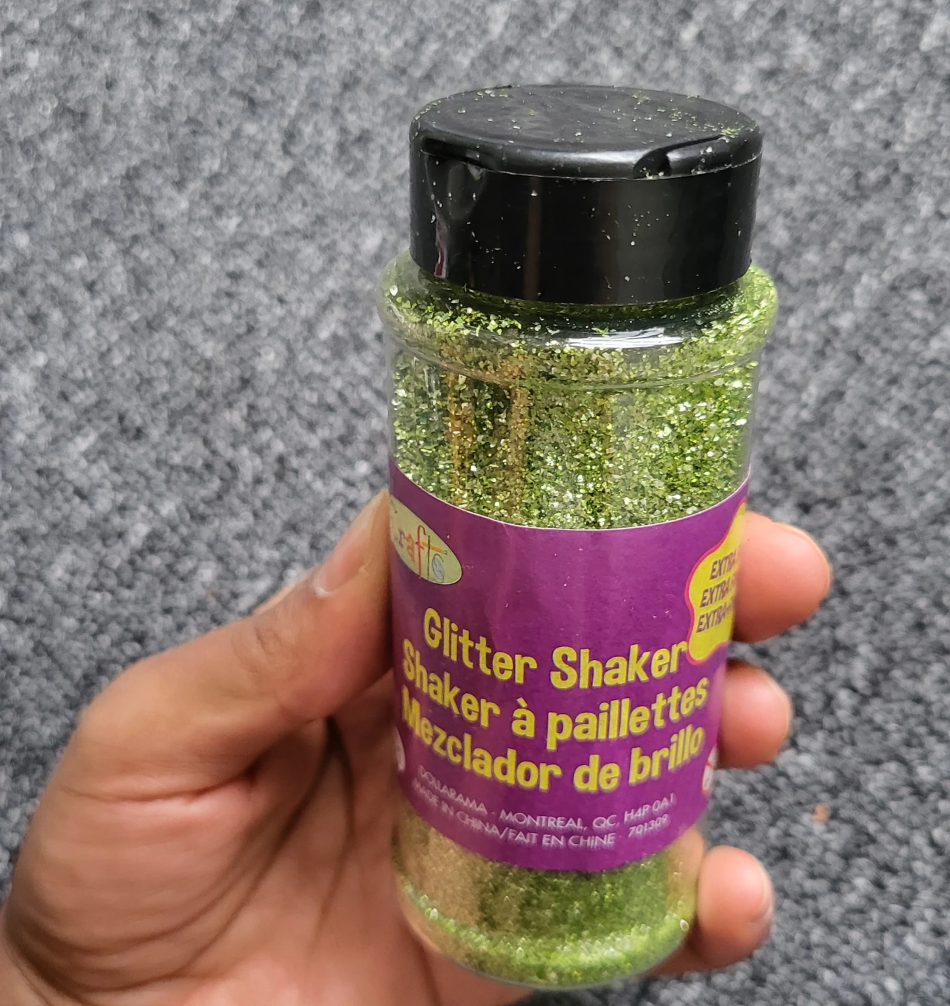 Crafts Glitter Shaker - Green 🏆"