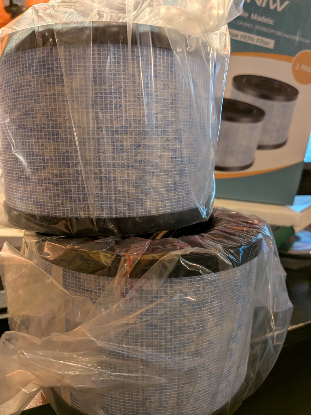 LINNIW 2 Pack 4-in-1 True HEPA Air Purifier Filters - photo 2