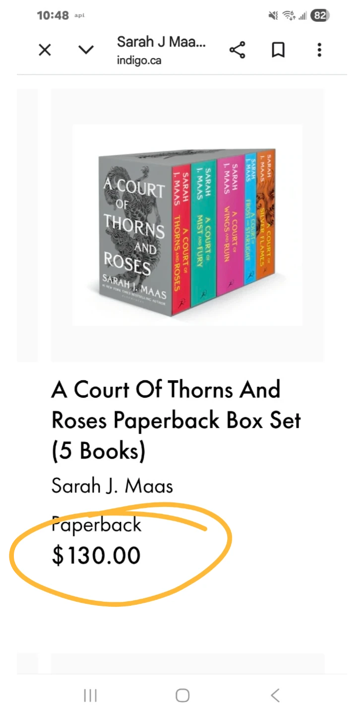 A Court of Thorns and Roses Box Set - photo 3