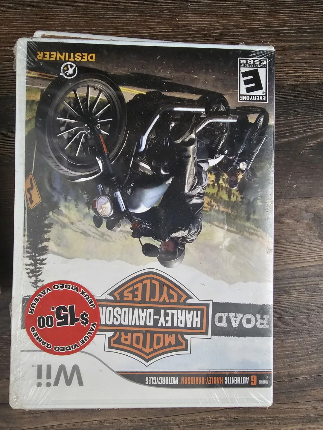 Wii Road Harley-Davidson Cycles Video Game