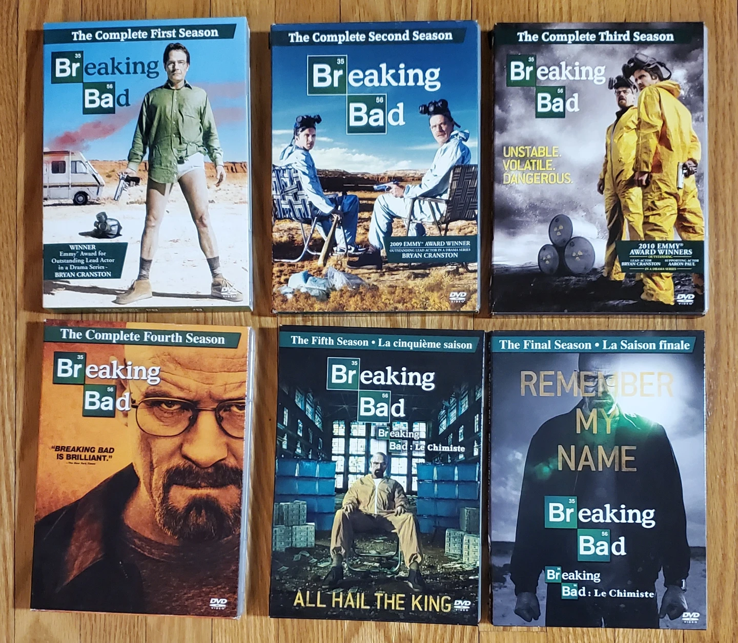 Breaking Bad Complete Seasons 1-6 DVD Set
