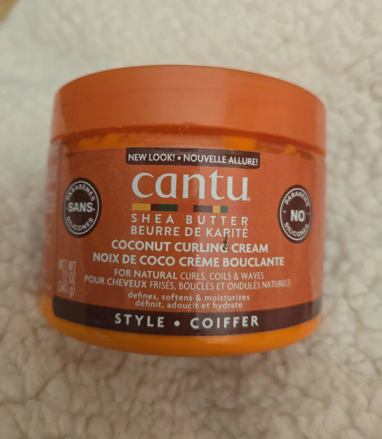 Cantu Shea Butter Coconut Curling Cream 12 oz