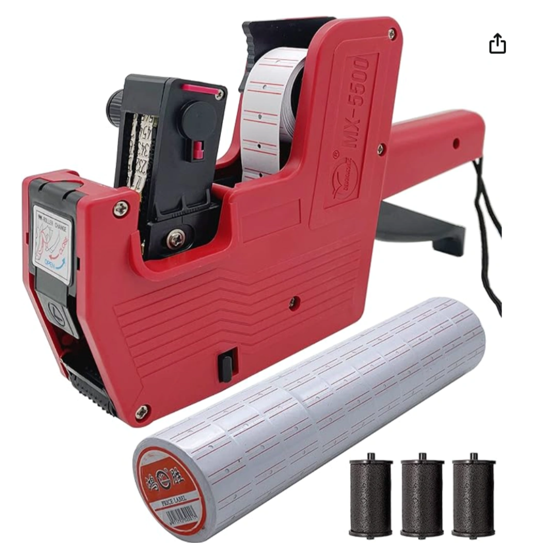 🏆Red Motex 5500L pricing gun