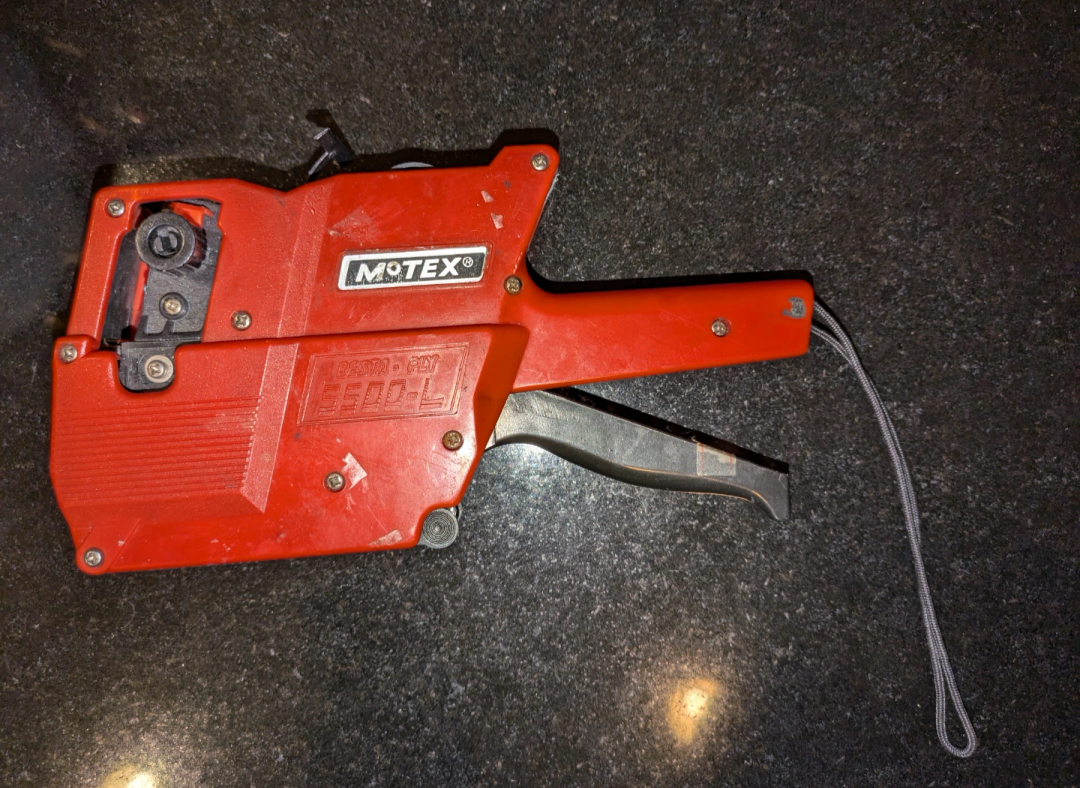 🏆Red Motex 5500L pricing gun - photo 2