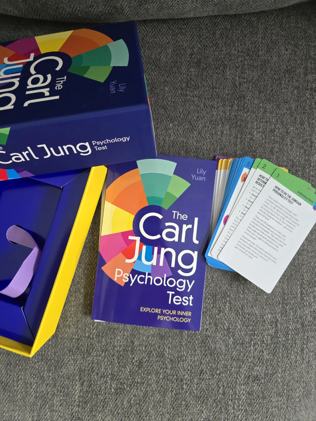 The Carl Jung Psychology Test Box Set with Cards and Book - photo 2