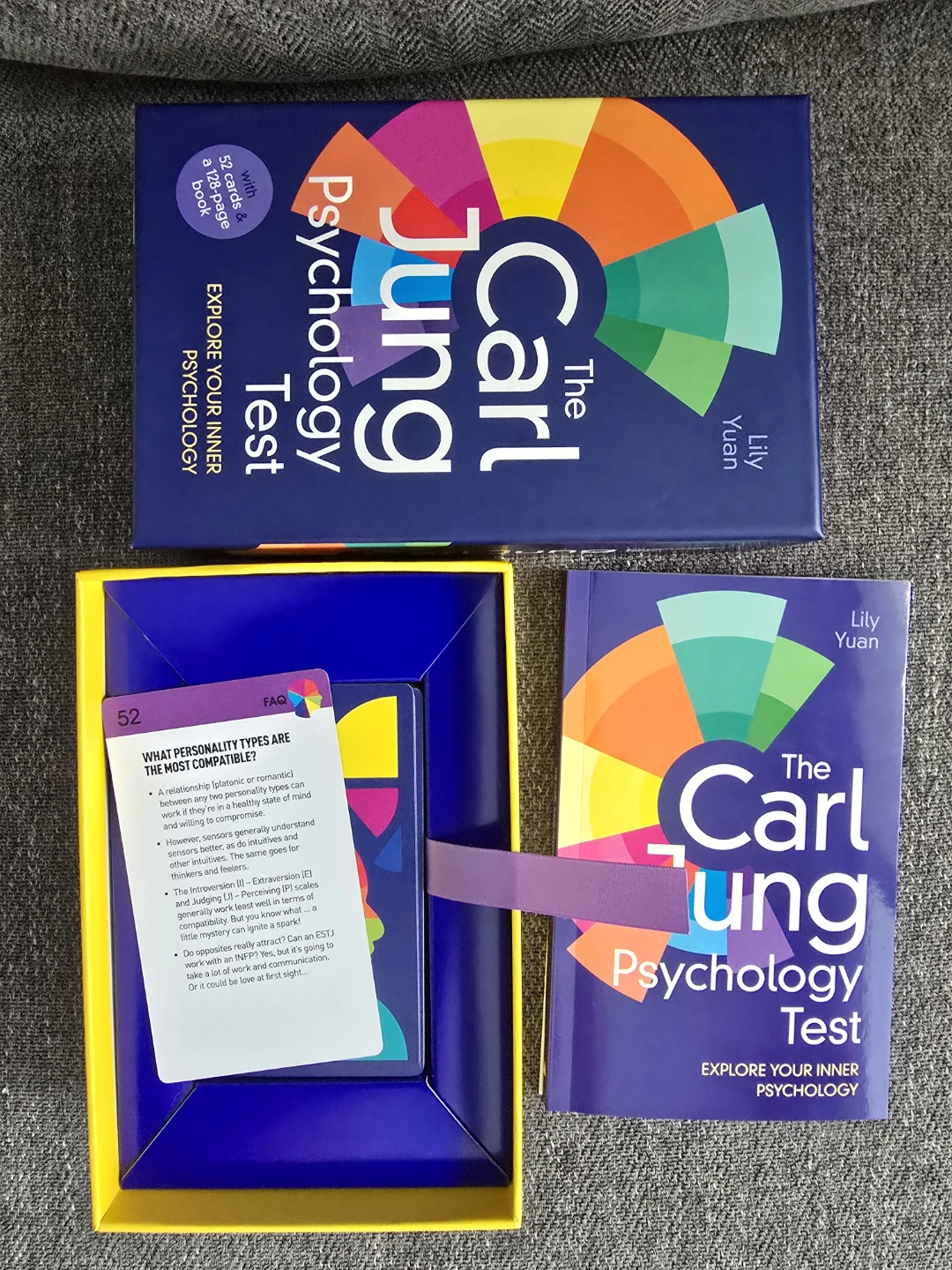 The Carl Jung Psychology Test Box Set with Cards and Book - photo 3