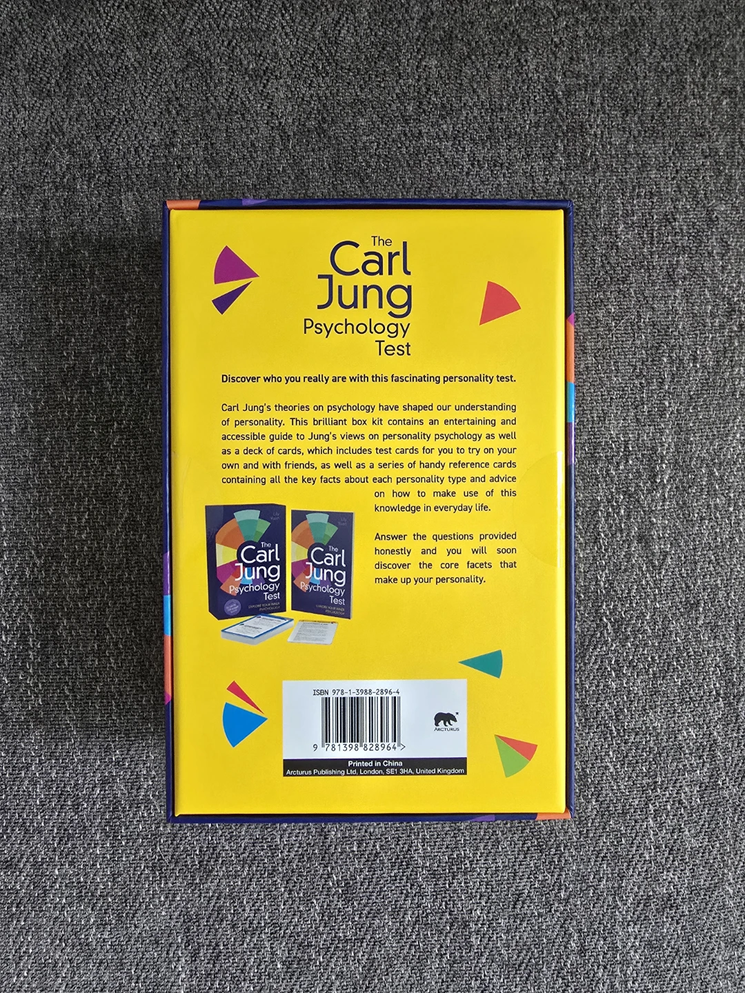The Carl Jung Psychology Test Box Set with Cards and Book - photo 4