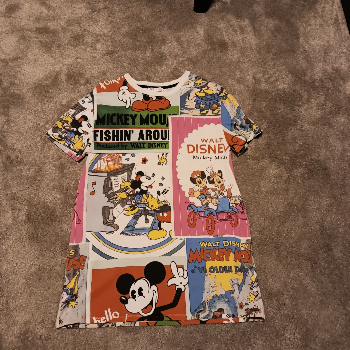ZARA Disney Mickey Mouse T-Shirt