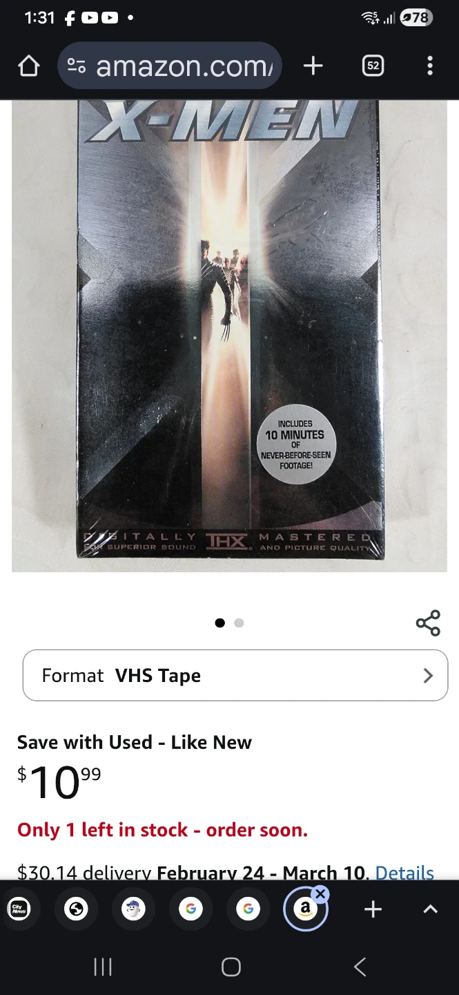 X-Men VHS Movie 🏆 - photo 5