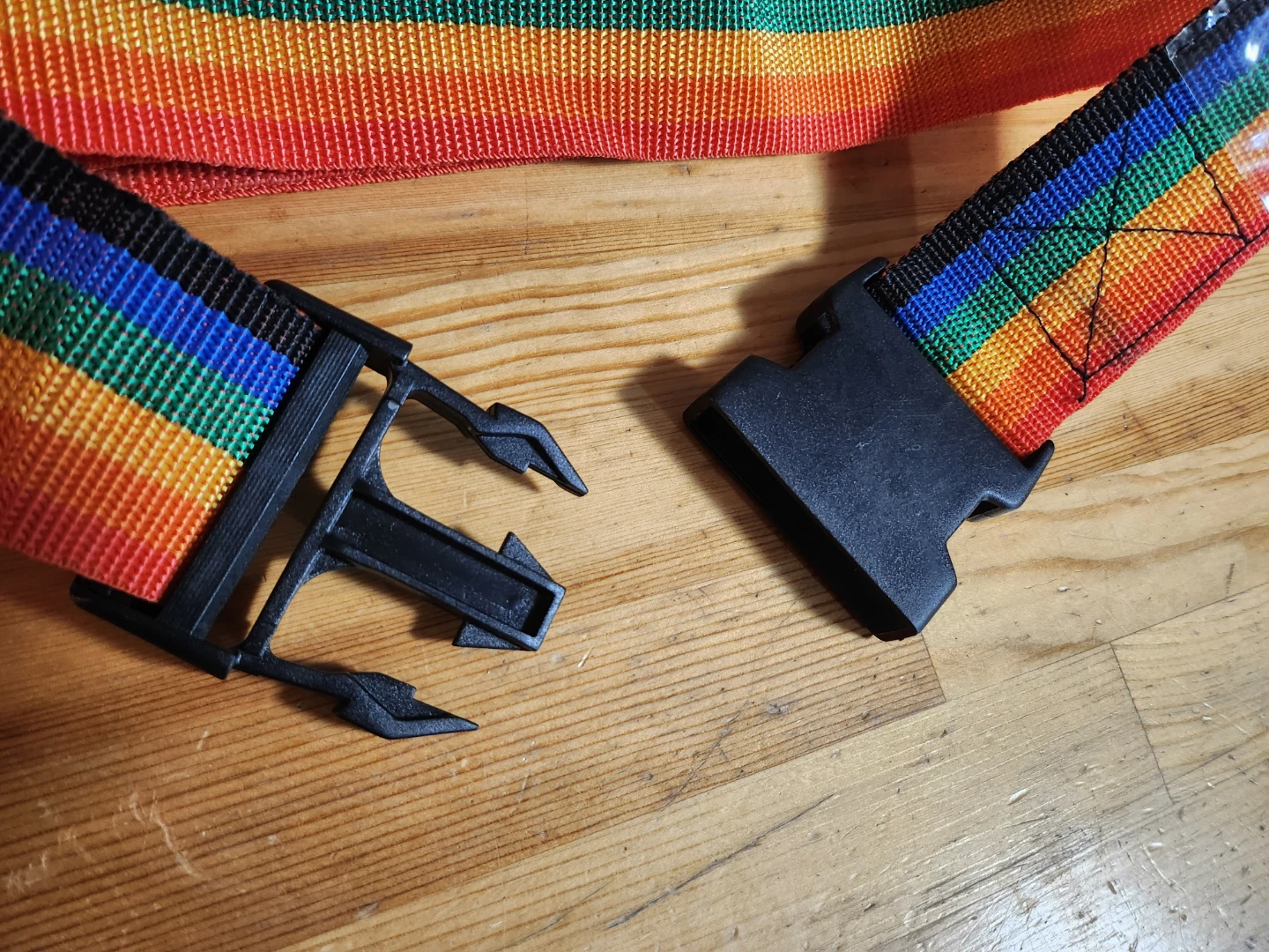 Rainbow Luggage Strap Adjustable - photo 2