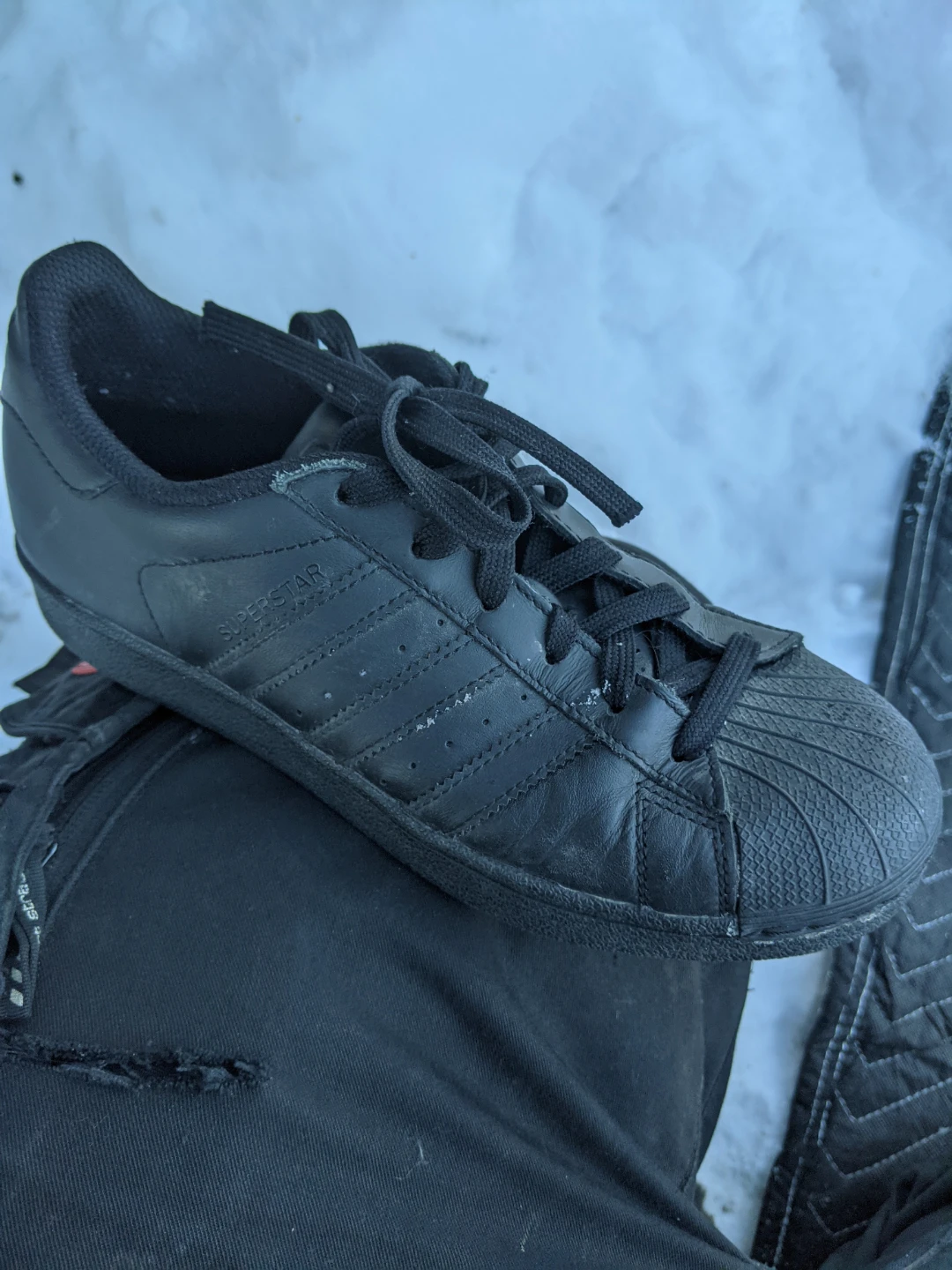 Adidas Superstar II Shoes - size 5🏆