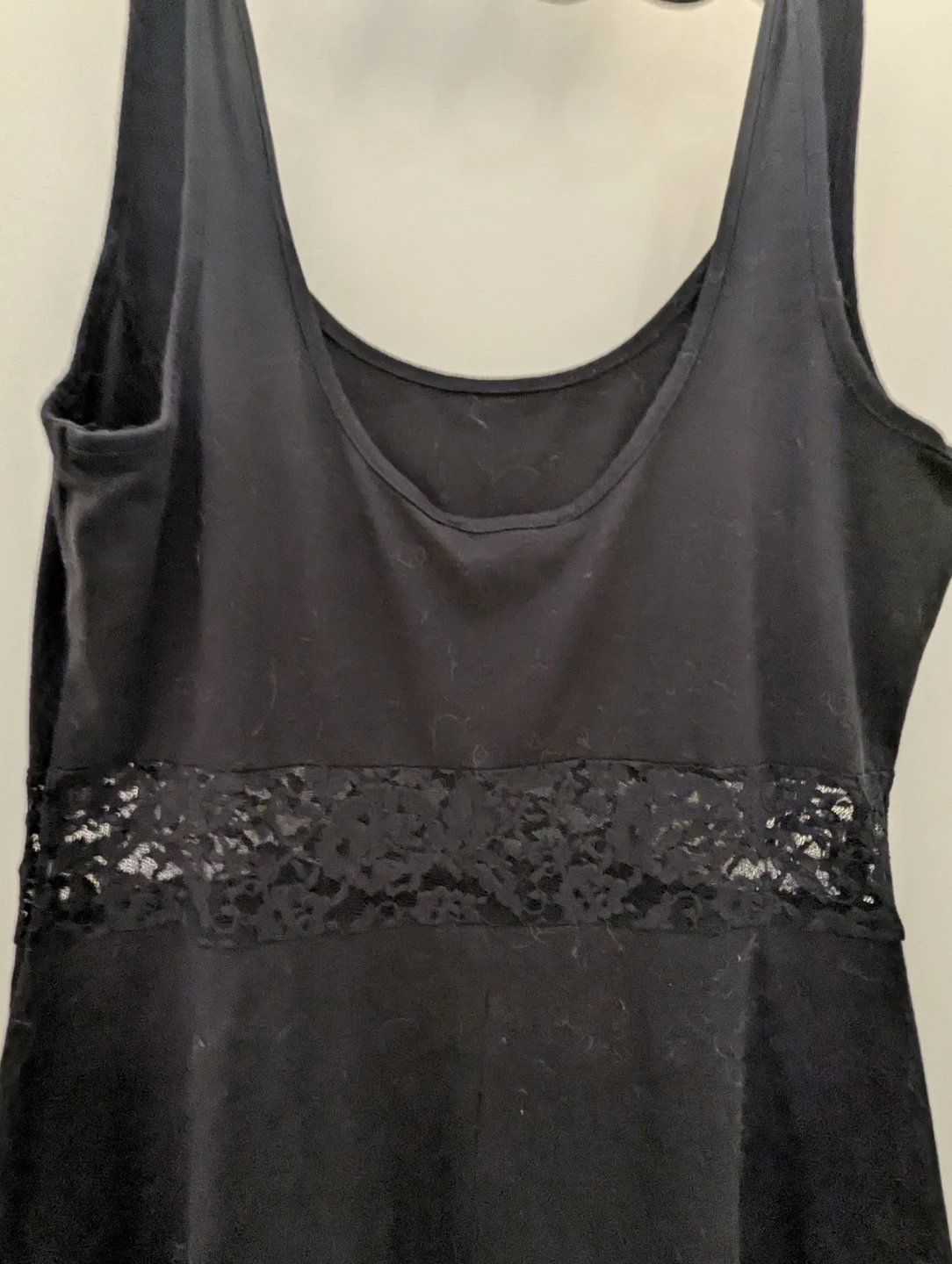 FREE Black A-Line Dress with Lace Waist Forever 21 - photo 4