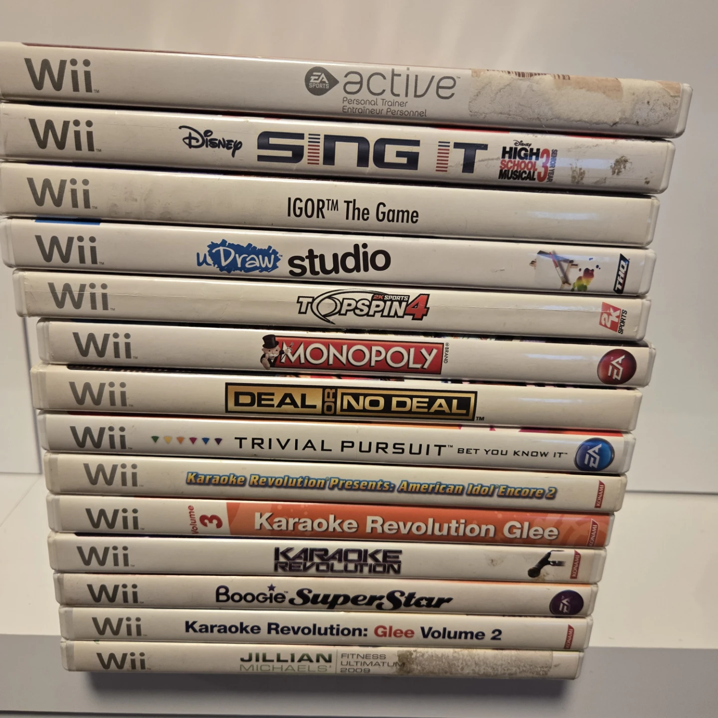 Wii Games - 14 Games. All good conditon. Nintendo wii u