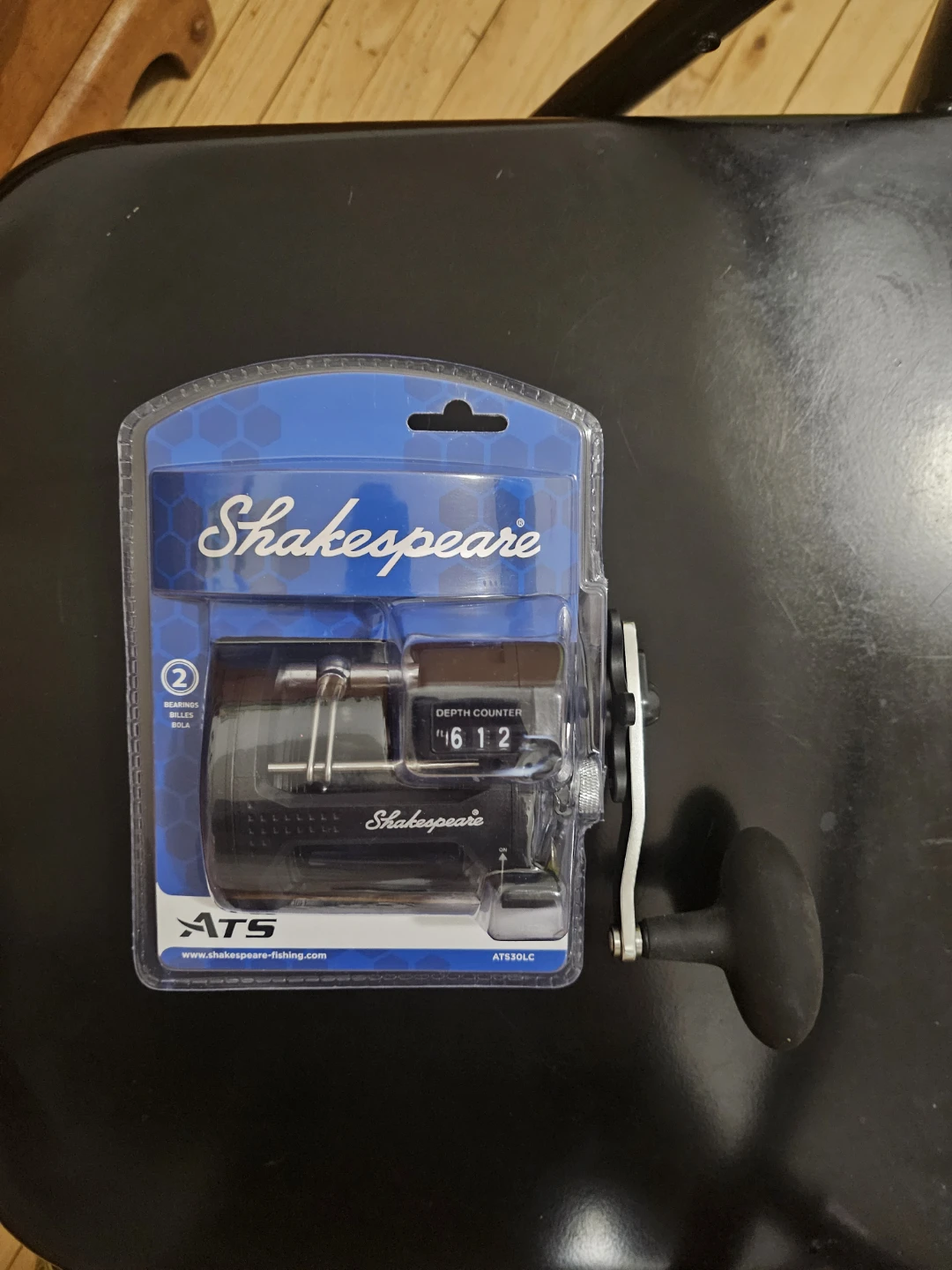 Shakespeare ATS30LC Fishing Reel with Depth Counter New