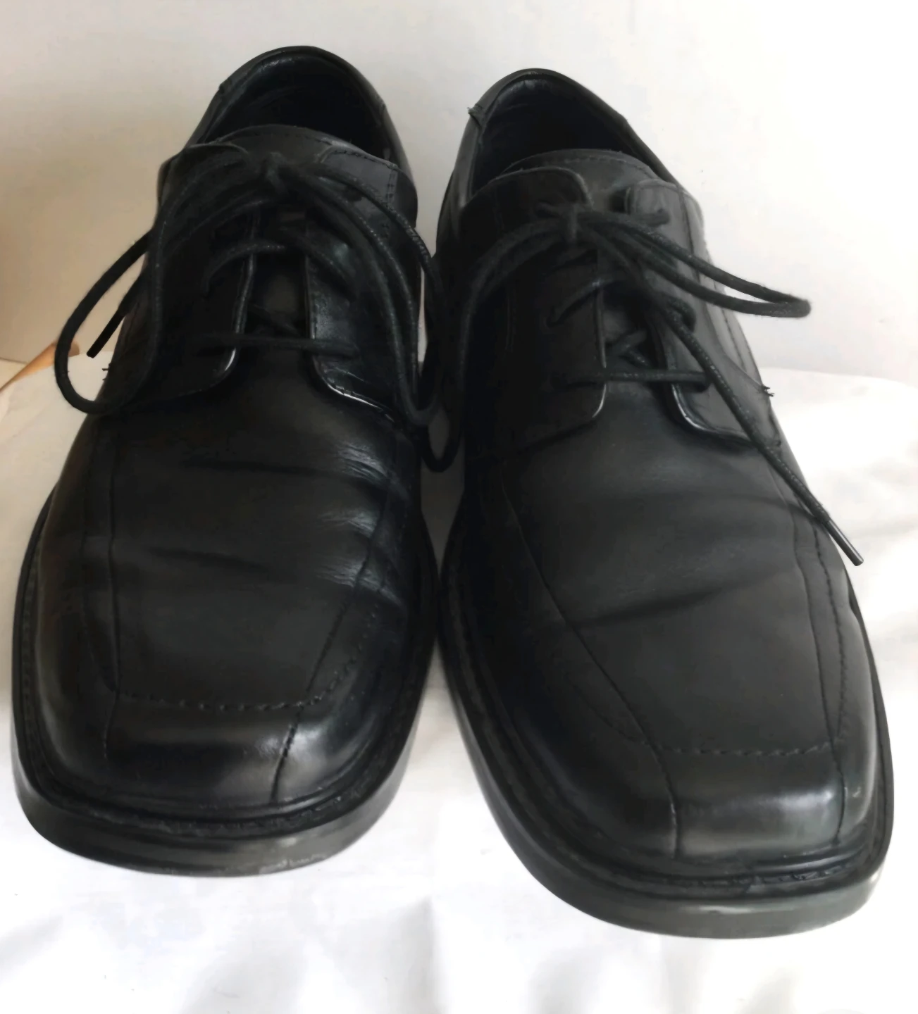 Bostonian "POD Comfort" Black Leather Dress Shoes
