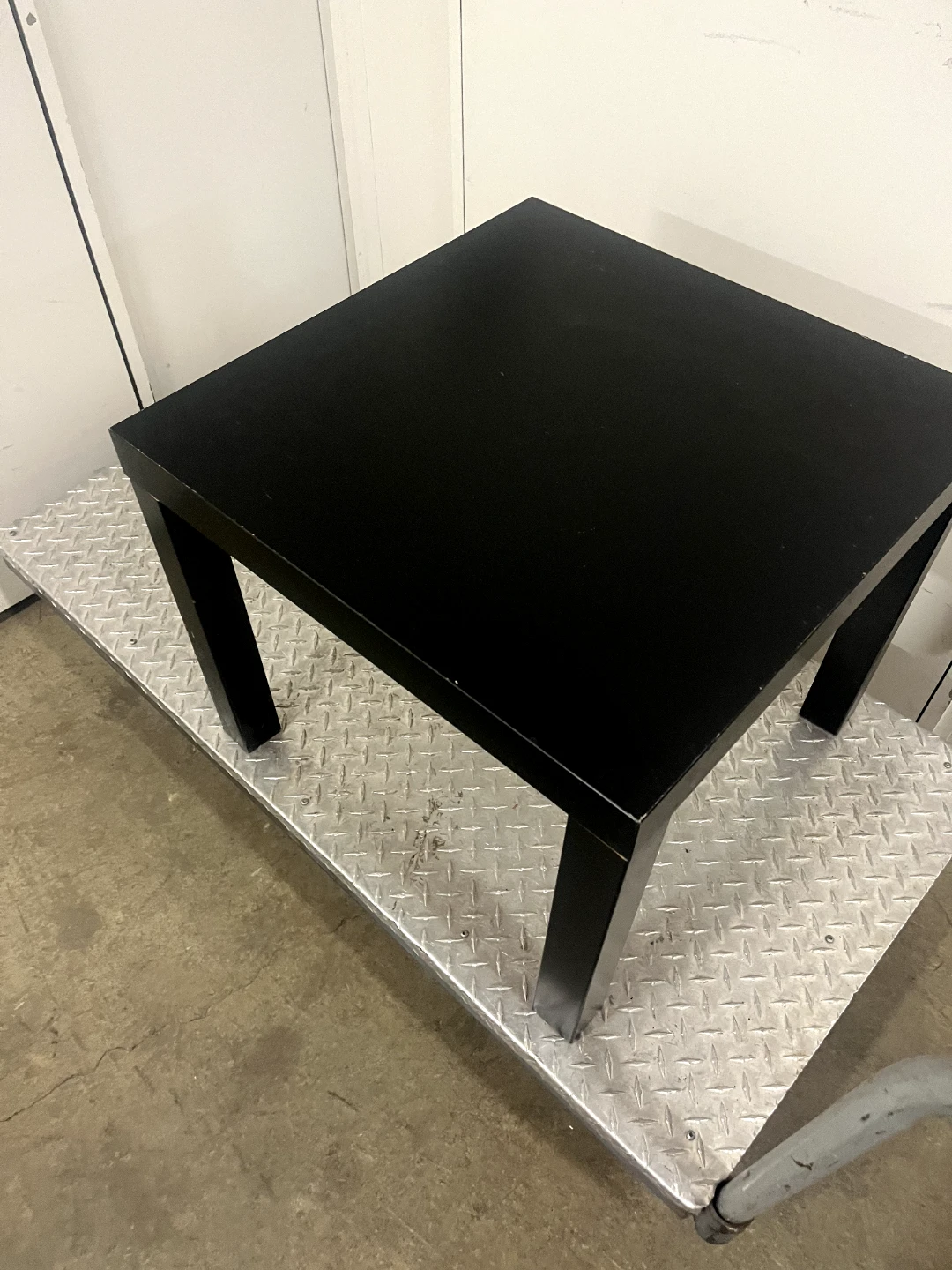 Black End Table