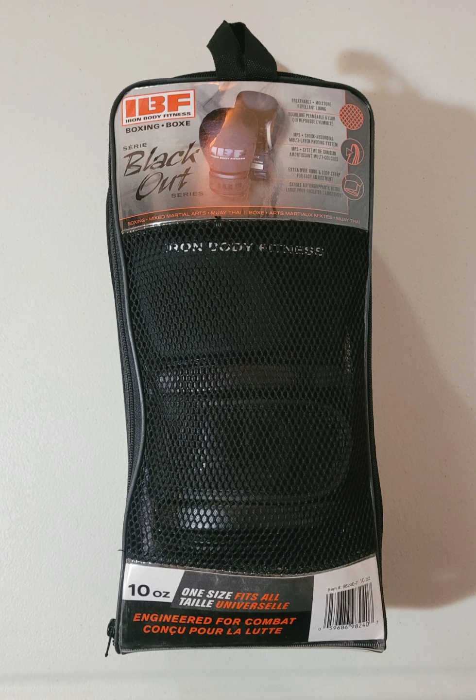 IBF 10oz Boxing Gloves (LIKE NEW) - photo 3