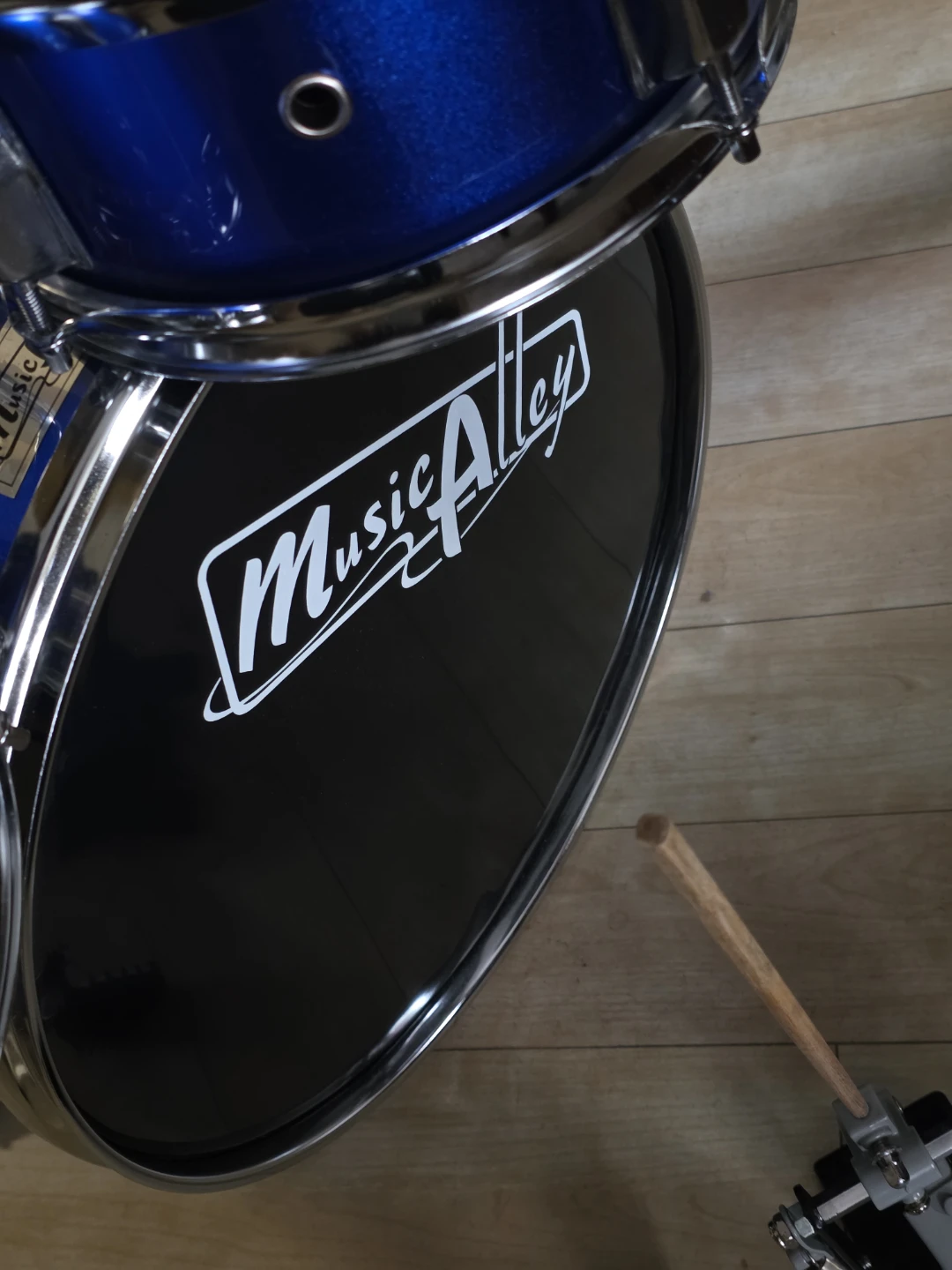 Special price: Music Alley Kids Drum Set - Blue - photo 4