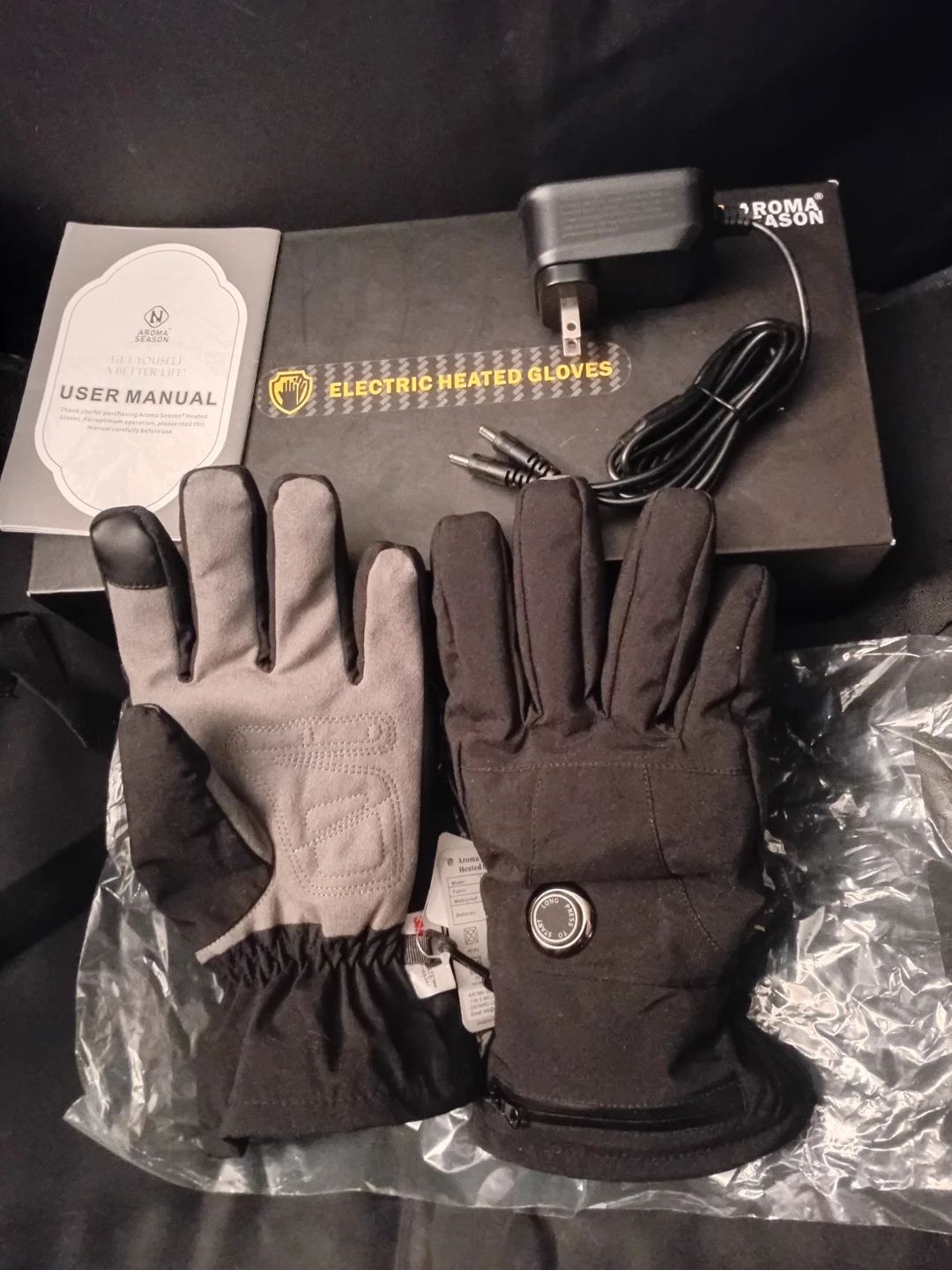 🏆" NEW!  Aroma Season Electric Heated Gloves - photo 3