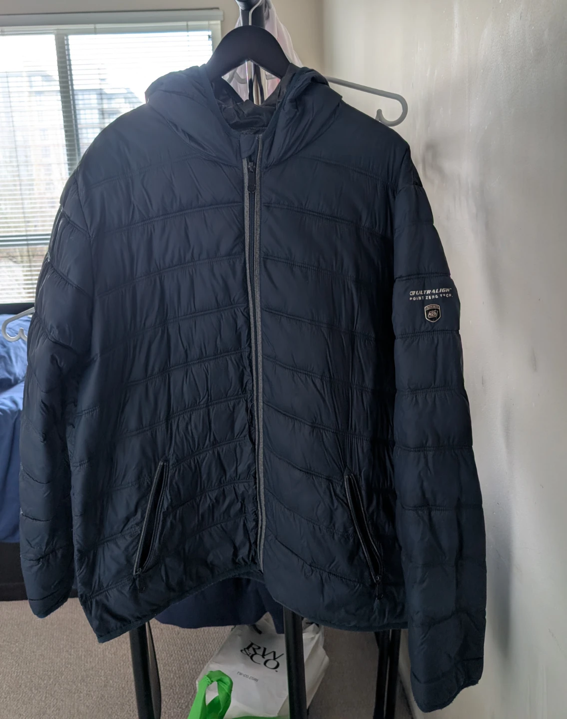 Point Zero Quilted Hooded Jacket