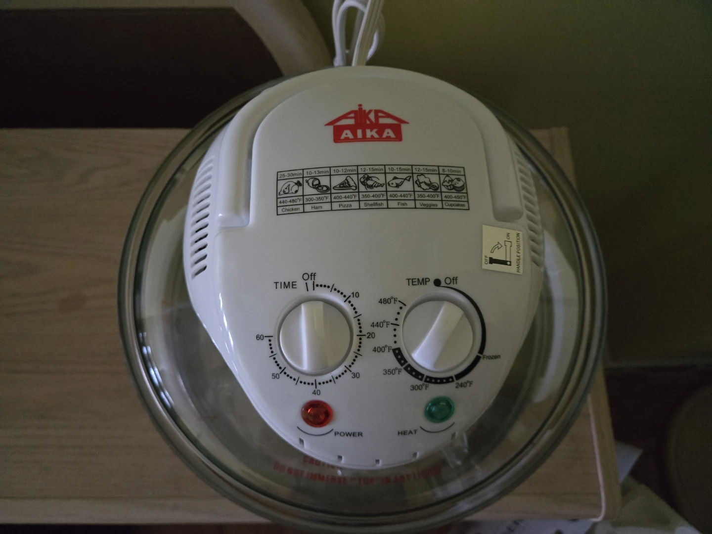 AIKA Halogen Oven CK-A15
